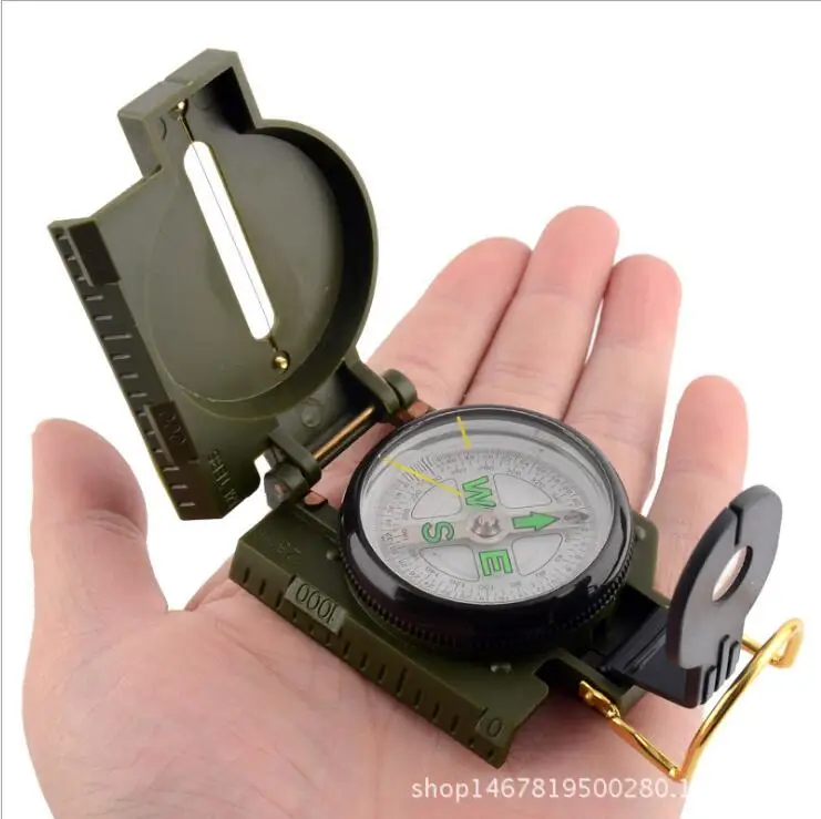 Открытый военный походный кемпинг выживания Lensatic Мини карманный портативный компас