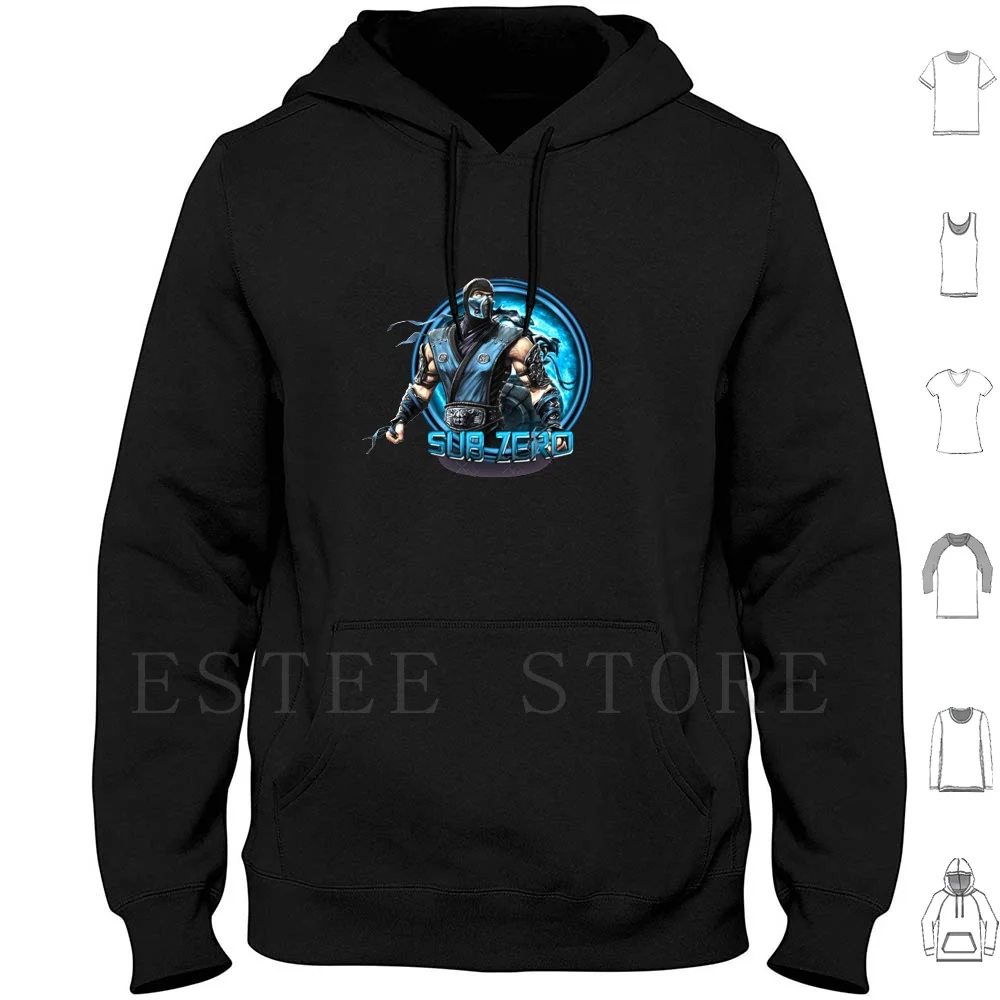 Felpe Con Cappuccio Sub Zero Workart Manica Lunga Sub Zero Sub Zero Project Sub Zero Vs Scorpion Mortal Kombat Sub Zero Scorpion Vs