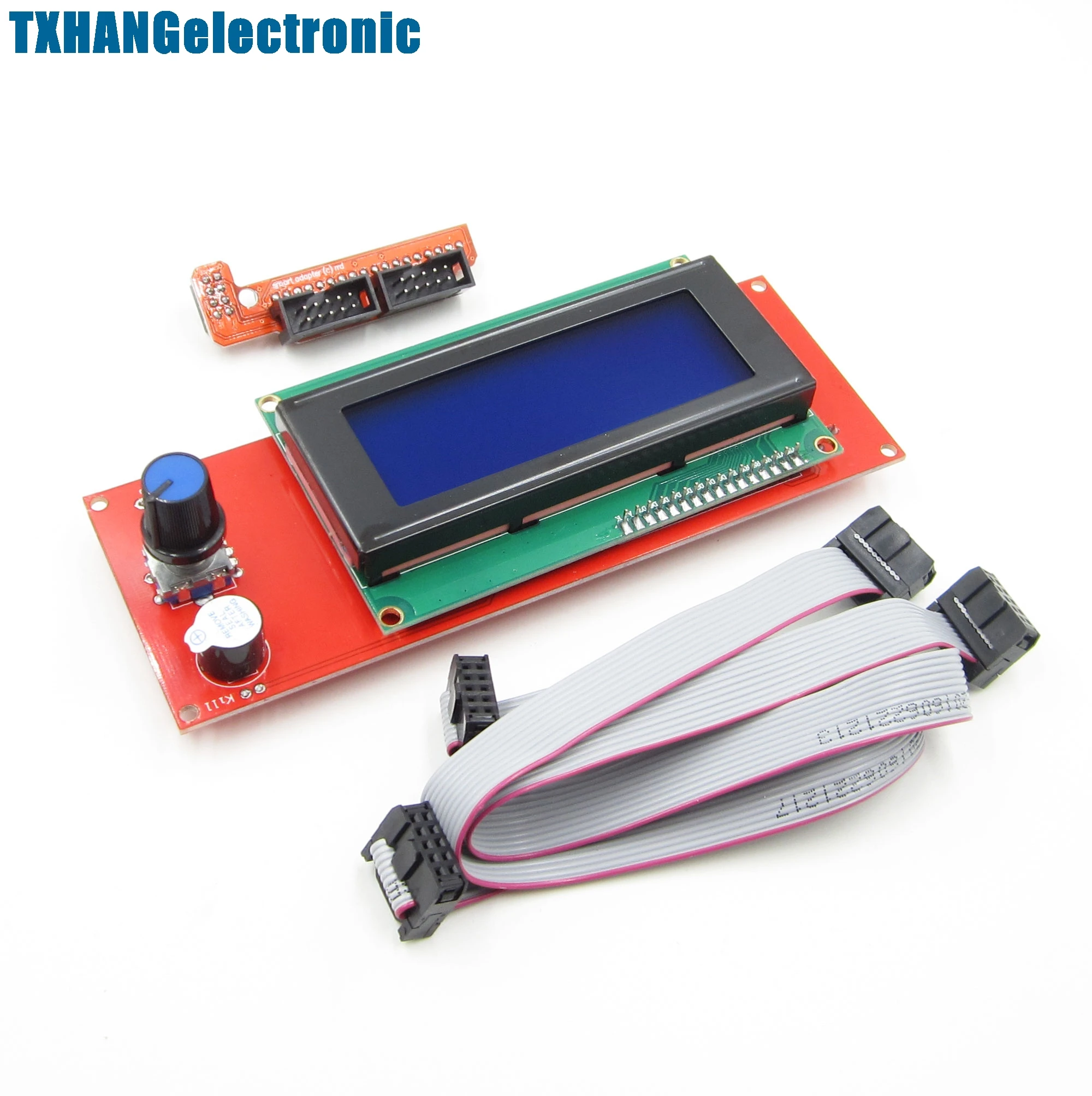 

1 LCD monitor with adapter RAMPS 1.4 Reprap Mendel 3D printer controller diy kit electronic accessories tantalum capacitor