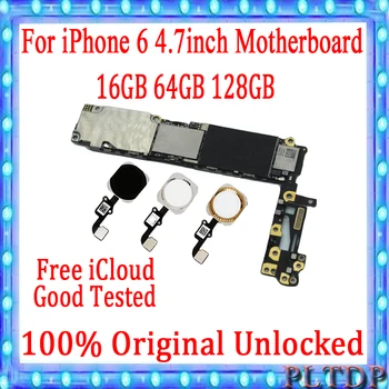 

Original unlocked for iphone 6 Motherboard without / with Touch ID for iphone 6 Logic Boards with IOS Fingerprint function