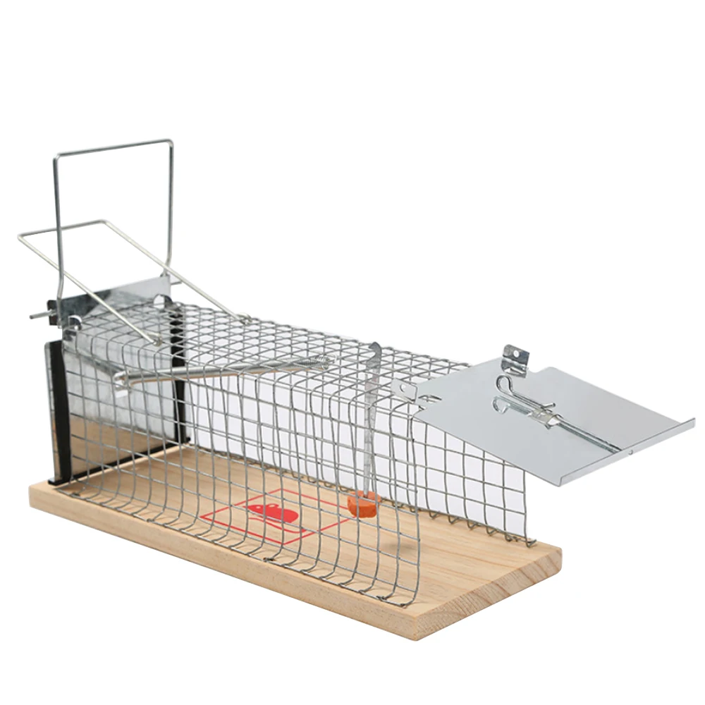 Rat Trap Cage Small Live Animal Pest Rodent Mouse Control Catch Hunting  Trap NEW