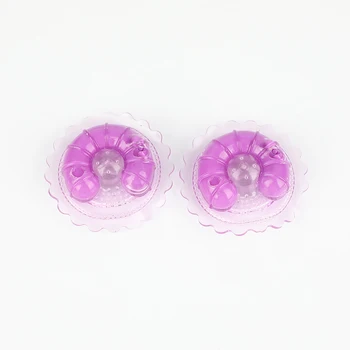1 Pair Nipple Clip Vibrators Nipple Breast Massage G spot Stimulation Nipple Sticker Vibrators Sex Toys for Women XN0021 6