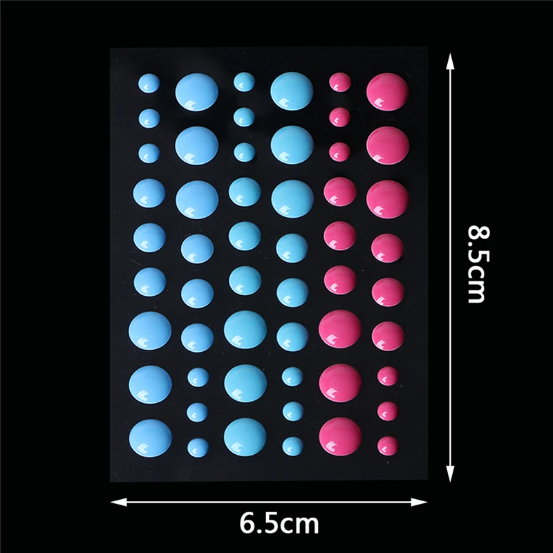 

Enamel Dot Self Adhesive Embellishment for Cardmaking and Craft Scrapbook DIY