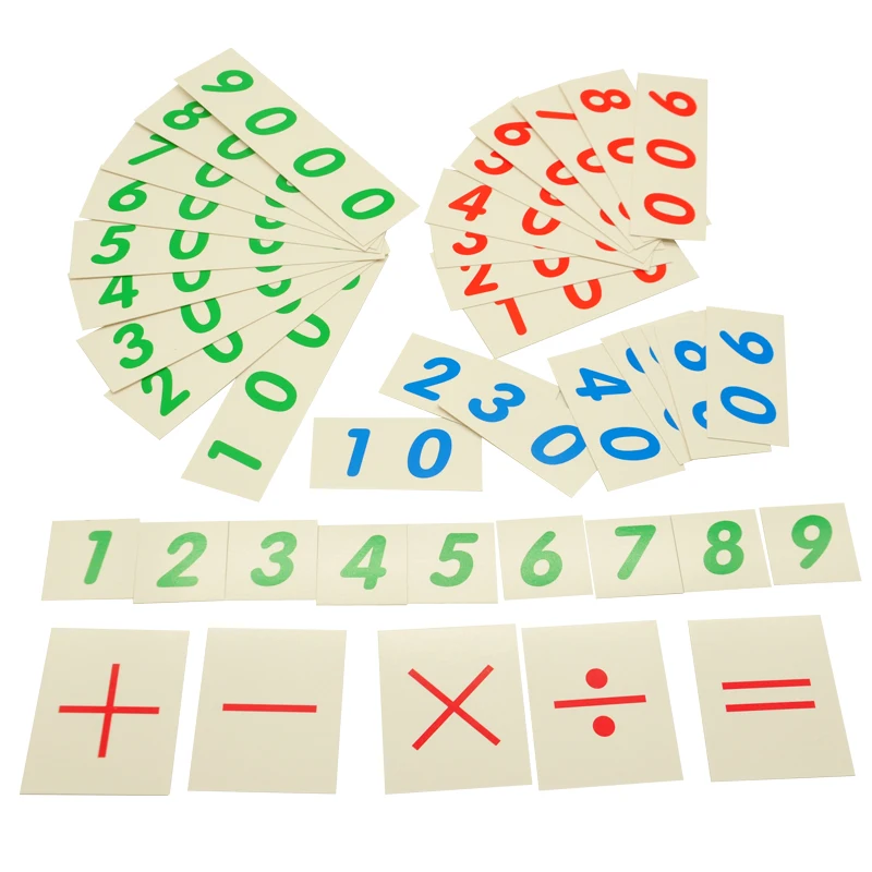 Montessori Kids Toy Baby decimal base Bank Game Set Maths Training for Early Learning Educational Preschool