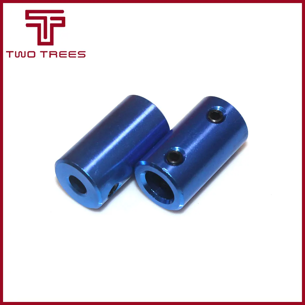 5x8mm 5x5mm 8x8mm Blue Aluminum Alloy Flexible Shaft Coupler D14 L25 5mm to 8mm 5 to 5mm Shaft for Motor Shaft Model Coupling (5)