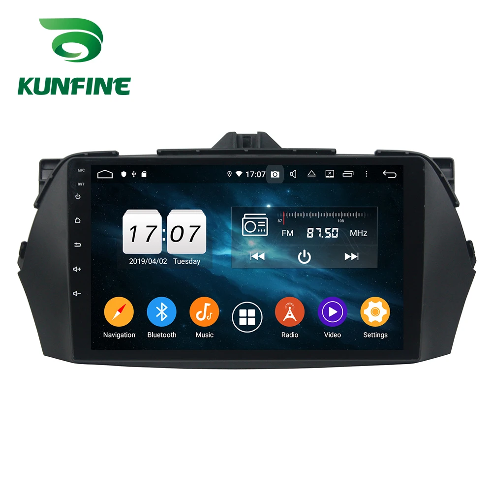 Discount Android 9.0 Octa Core 4GB RAM 64GB ROM Car DVD GPS Navigation Multimedia Player Car Stereo for Suzuki Ciaz 2013-2017 Radio 3