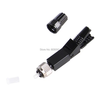 

10pcs FC Optic Fiber Quick Connector FTTH FC Single Mode UPC Fast Cold Adapter FC quick assembly connector