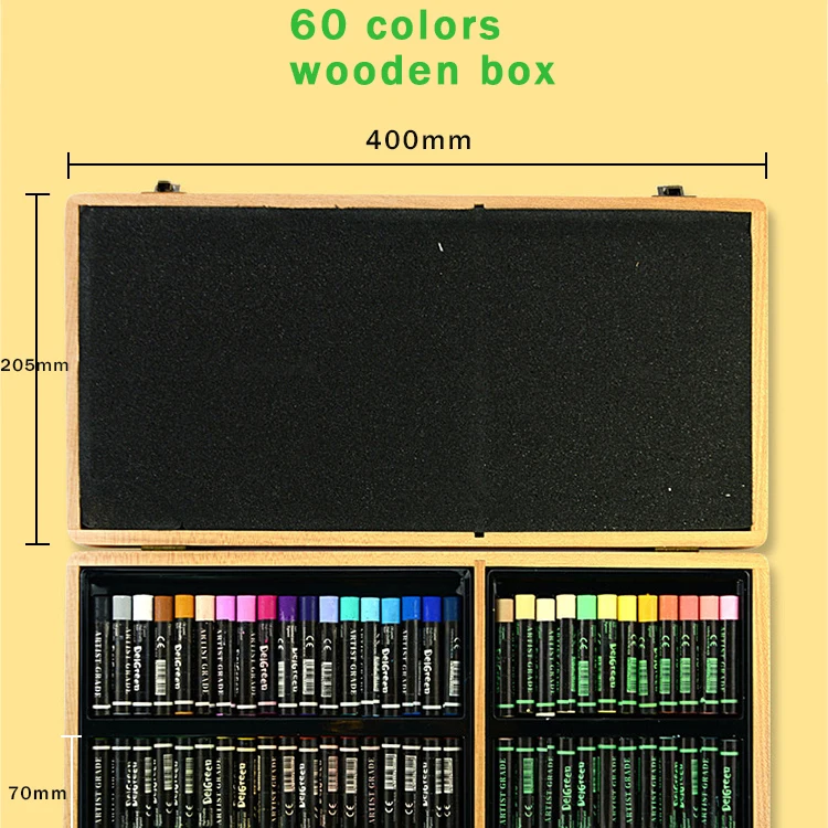 e 36 60 cores, não-tóxico, lavável