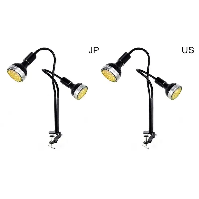 

PAR30 Dual Head Flexible LED Grow Light for Indoor Plants Sunlike Full Spectrum 23GB