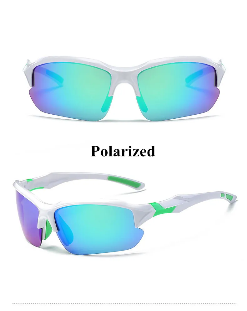 Green UV400 поляризованный фотохромный Велоспорт солнцезащитные очки на открытом воздухе очки для езды мужские женские очки MTB путешествия Oculos Ciclismo - Цвет: Green