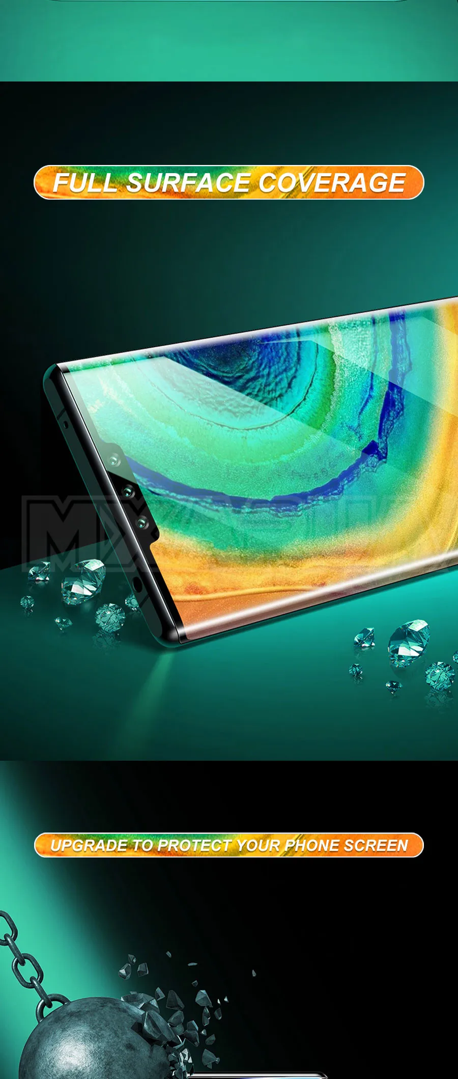 9D закаленное защитное стекло для huawei mate 30 20 Pro Lite 20X mate 10 Pro 9 Lite P Smart Защитная пленка для экрана