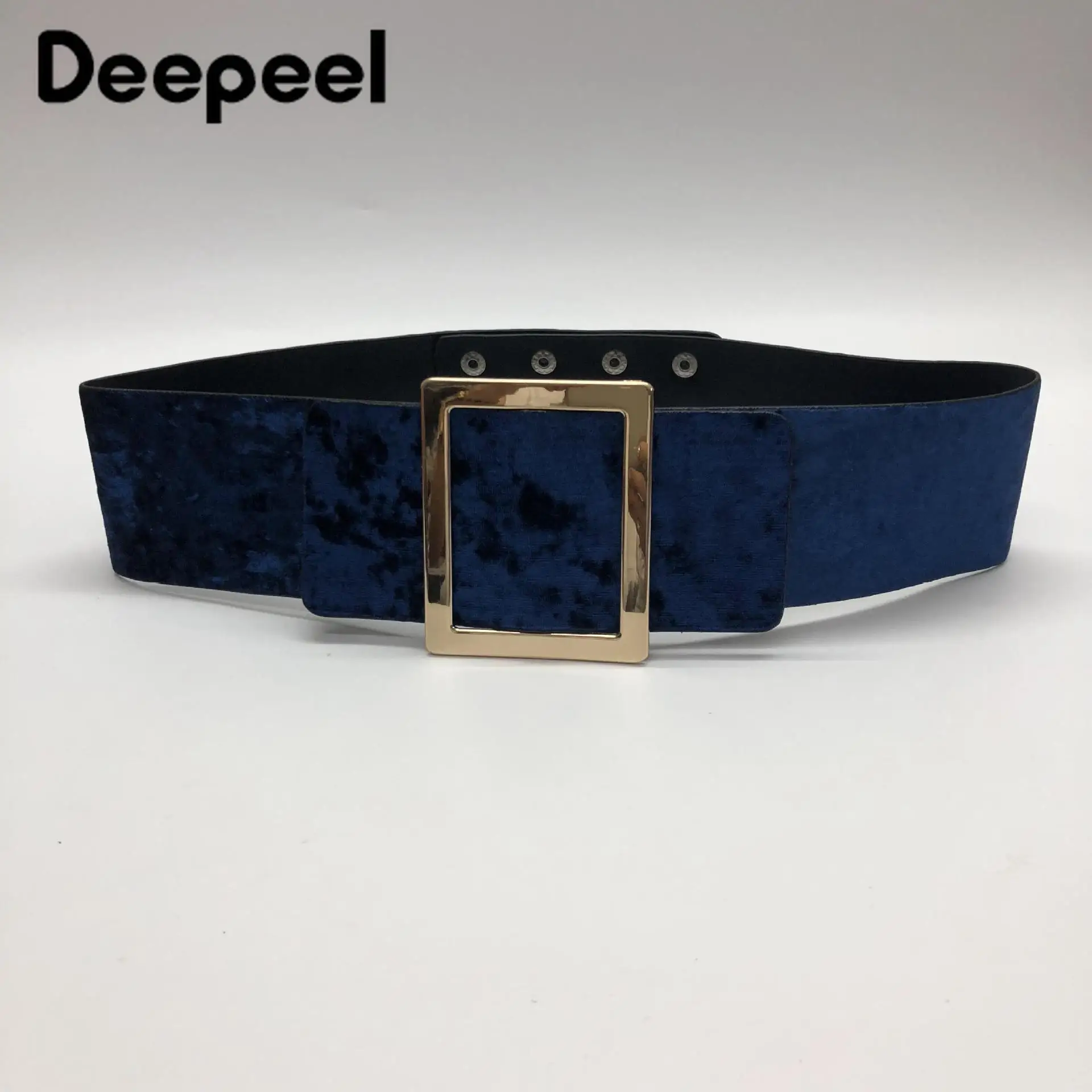 Deepeel 1 шт. 7,5 см* 90 см Женский бархатный эластичный камербанд с высокой талией тонкий корсет пояс с платьем рубашка Twotwinstyle YK713