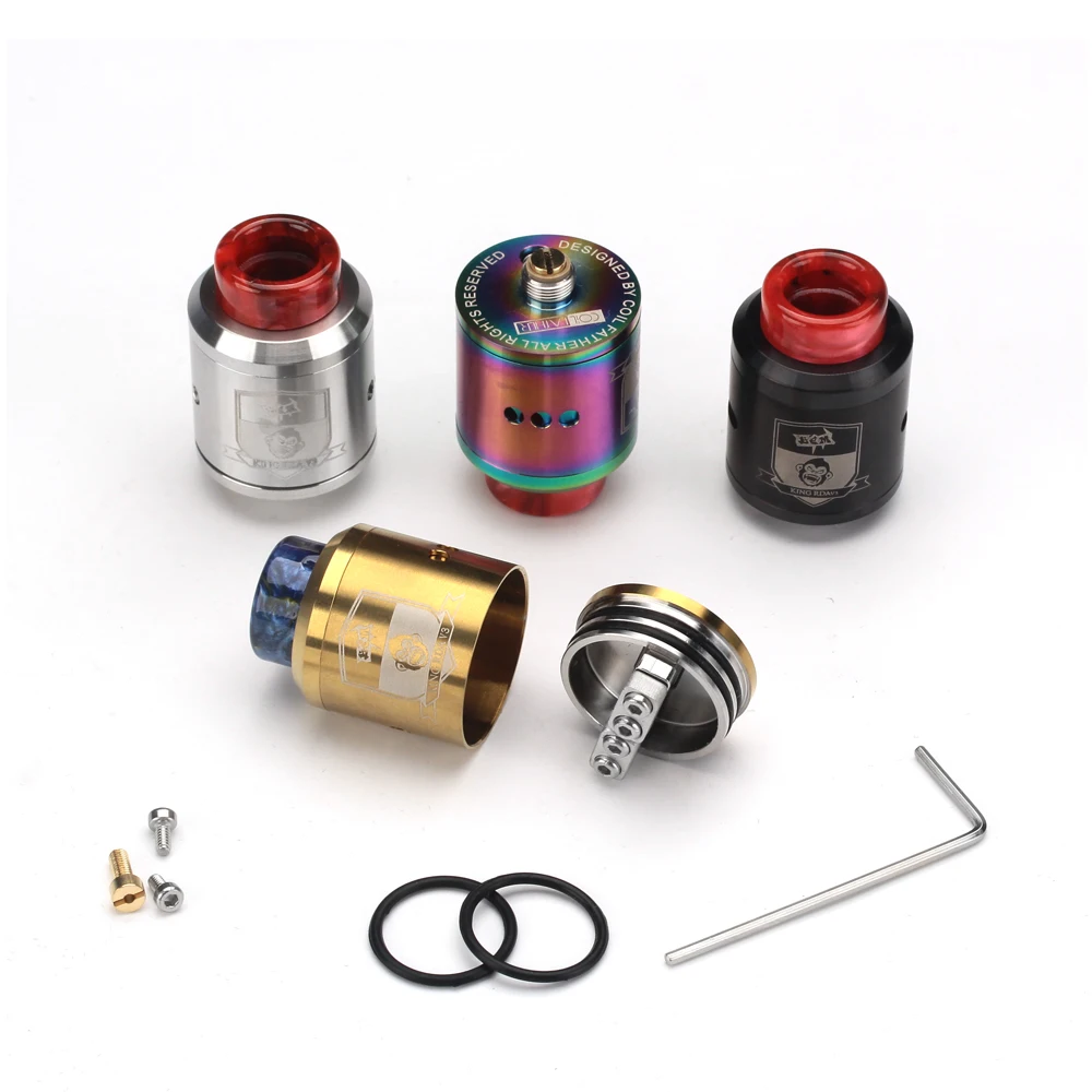 Дрип-тип Coil Father Goon 528 King RDA V1.5 v3 диаметр 24 мм смола 810 электронная сигарета |