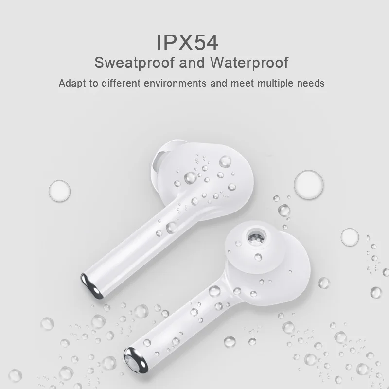 Inpods I9X Earphone ANC Mini TWS Wireless Headset Bluetooth 5 0 Earbuds IPX54 Waterproof Stereo Anti sweat Earphone PK I900 I500