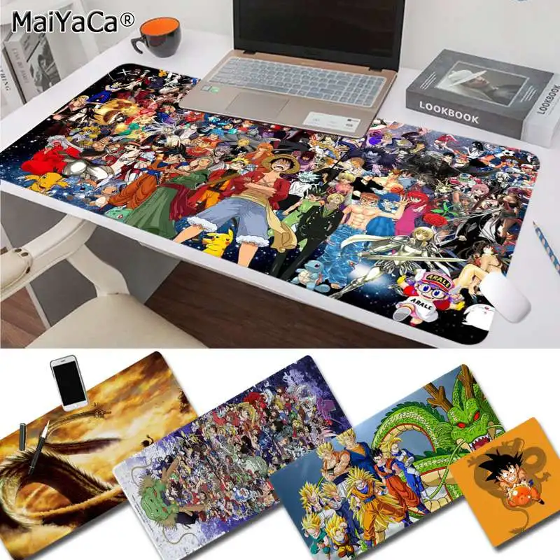 MaiYaCa, винтажный, крутой, драконий жемчуг Z, аниме, сделай сам, дизайн, игровой с узором, коврик для мыши,, большой коврик для мыши, клавиатура, коврик