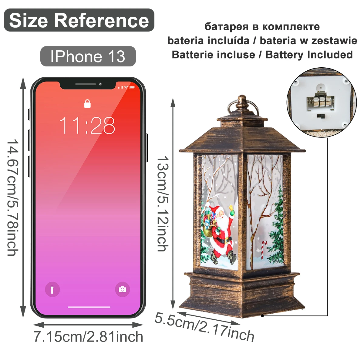 Christmas Lantern Light Merry Christmas Decorations for Home 2025 Navidad Tree Ornaments Xmas Gifts New Year 2026