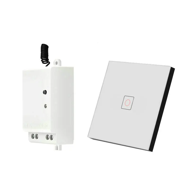 

Smart Home Wireless 433Mhz Module RF Remote Control Switch AC 110V 220V 10Amp Relay Receiver Transmitter for LED Lights