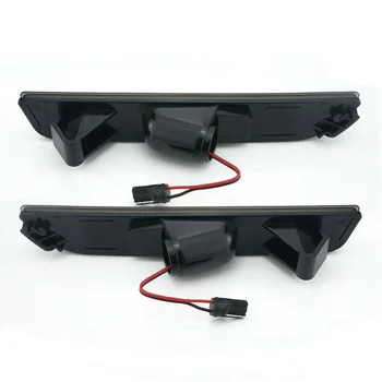 

LED Side Maker Lamps For Ford Mustang 2010-2014 Smoked 45-SMD Replacement Auto