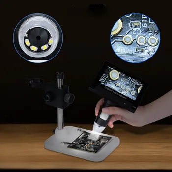 

best selling 2019 products 1000x2.0 MP DM4 4.3inch Digital USB Digital Microscope LCD Screen Digital VGA support dropshipping