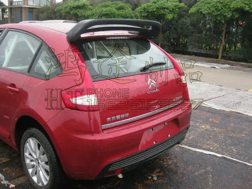 Подходит для Citroen Sega 2012 модифицированный Карбон волокно заднего крыла спойлер крыло