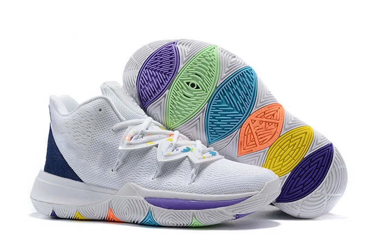 Губка x Kyrie 5 дом в форме ананаса мужские баскетбольные кроссовки Irving 5S граффити Keep Sue Fresh Патрик сквидворд кроссовки, украшенные звездами