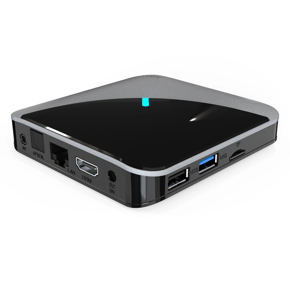 EstgoSZ A95X F3 Air Smart TV Box Android 9.0 Amlogic S905X3 Quad Core Max 4GB 64GB with RGB Light G31 GPU Dual USB Dual WiFi