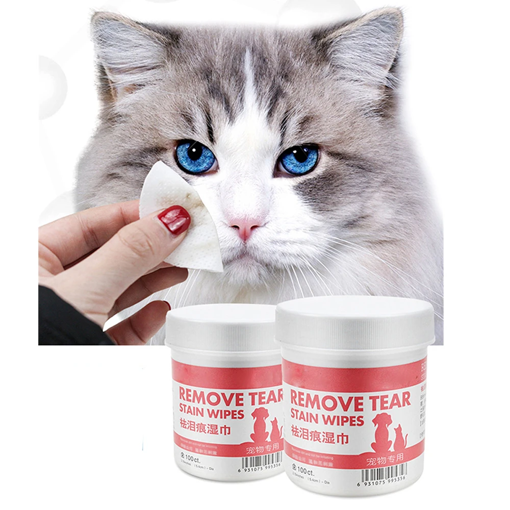 100pc Pet Eyes Wet Wipes Dog Cleaning Paper Towels Cat Tear Stain Remover Gentle Non Intivating Cleaning Wipes Grooming Supplies Pet Cleaning Wipes Aliexpress