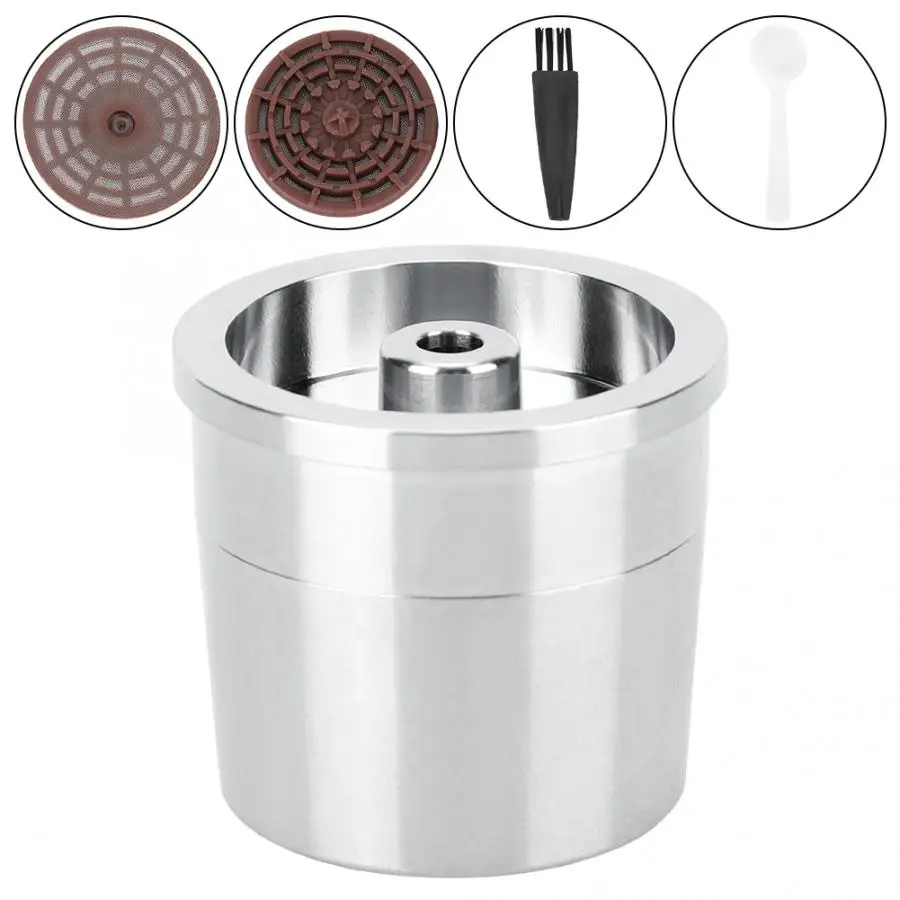 Stainless Steel Capsule Coffee Filter Reusable Coffee Filter Reusable Capsule Shell Fit for Illy Machine Stainless Steel Capsule Coffee Filter Reusable Coffee Filter Reusable Capsule Shell Fit for Illy Machine