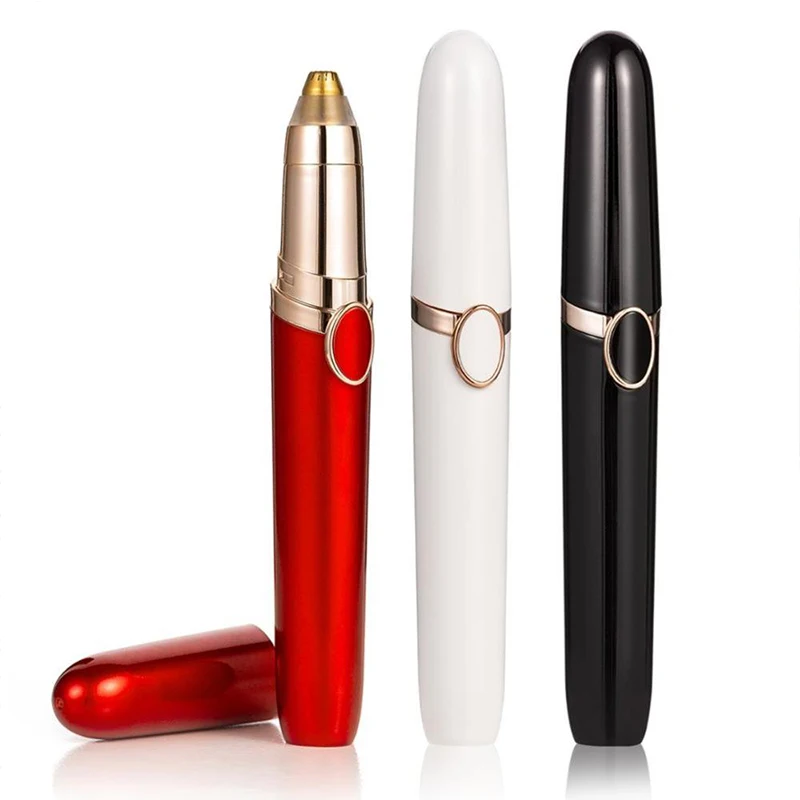 

Eyebrow Trimmer Eyebrow Pencil Makeup Painless Brow Depilator Mini Razor Portable Facial Hair Remover Portable Facial Hair Remov