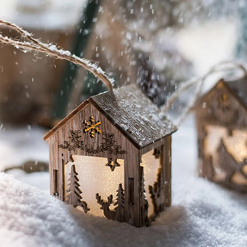 DIY Дом Светодиодная лампа Санта-Клаус Снеговик Счастливого Рождества Декор для дома украшения Дерево Navidad Noel Рождественский подарок год