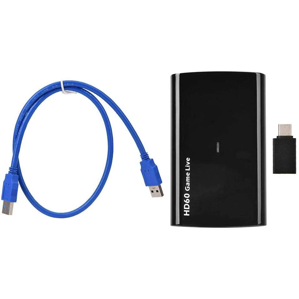 Карта видеозахвата HD60 для игр в реальном времени 1080P Full HD адаптер захвата USB 3 0