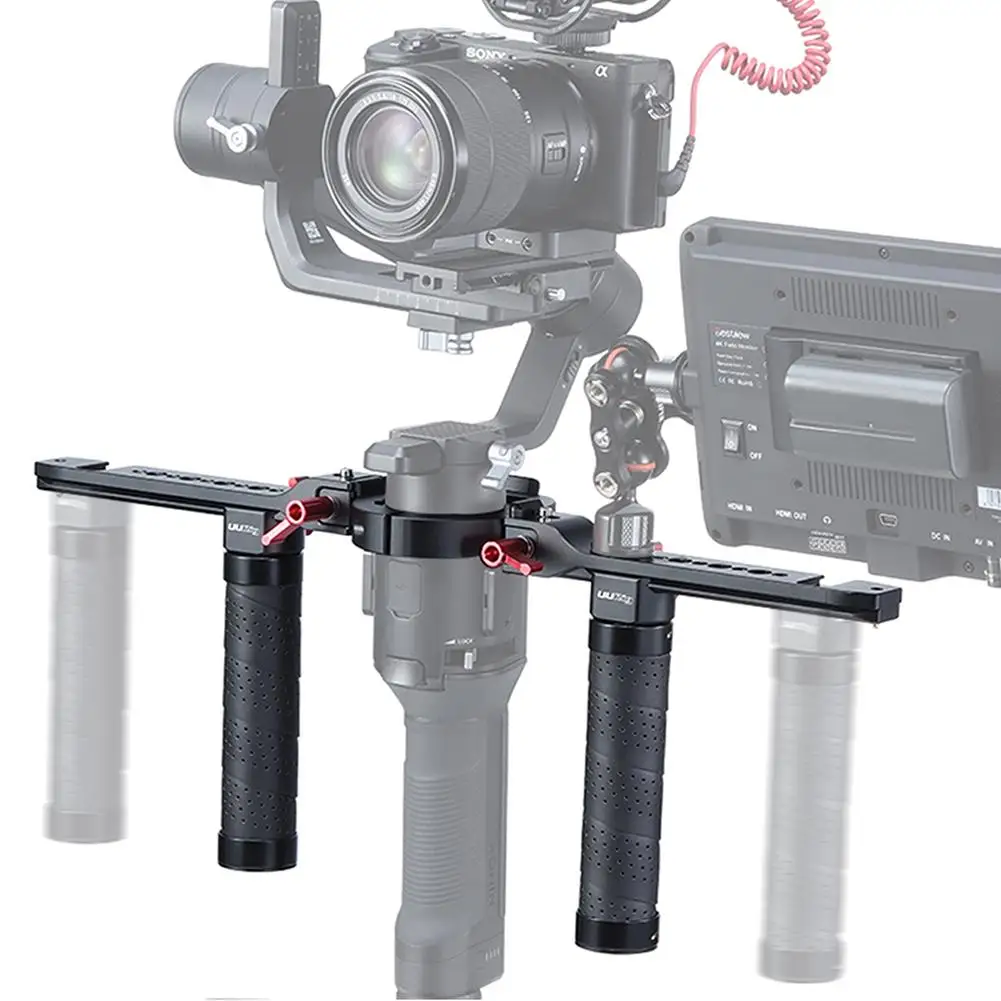 Комплект кронштейна с двойной ручкой для DJI Ronin S/SC Стабилизатор Ручной Dslr камеры стабилизатор карданный кронштейн