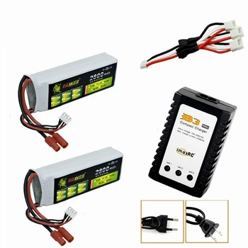 

Upgraded 2800mah 11.1v Battery and B3 Charger For BAYANGTOYS X16 X21 X22 RC Quadcopter Spare Parts 11.1v 2200mah 3s Battery