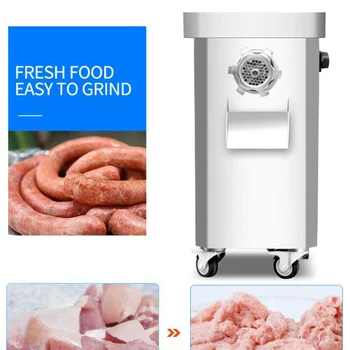 

Stainless steel meat grinder commercial multi-function household automatic meat sausage filling machine meat grinder
