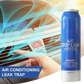 

Professional Fix Air Conditioner Plugging Agent Durable Car Fluorescent Leak Detection R134A Refrigerant Oil Leak Repair Agent