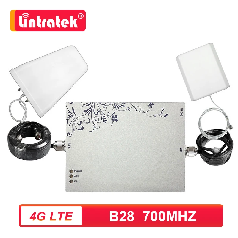 Усилитель сигнала Lintratek 75 дБ LTE B28 700 МГц|Усилители сигнала| |