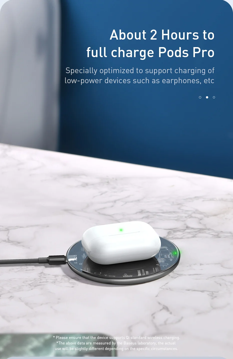 Baseus 15W Qi Magnetic Wireless Charger Fast Wireless Charging