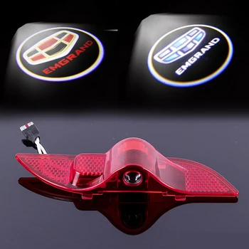 

For Geely Emgrand Boyue Atlas Proton X7 EC7 EC715 EC718 EC-HB Hatchback Car Door Light Ghost Shadow Warning Lamp Welcome Lights