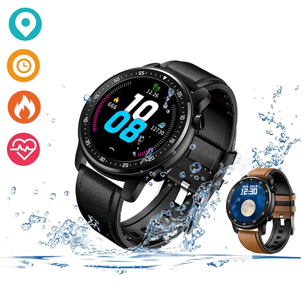 

1.28inch Touch Screen Smart Watch Multi-function Durable Bluetooth 4.0 Sports Bracelet Health Monitoring Wristband Smartwatch