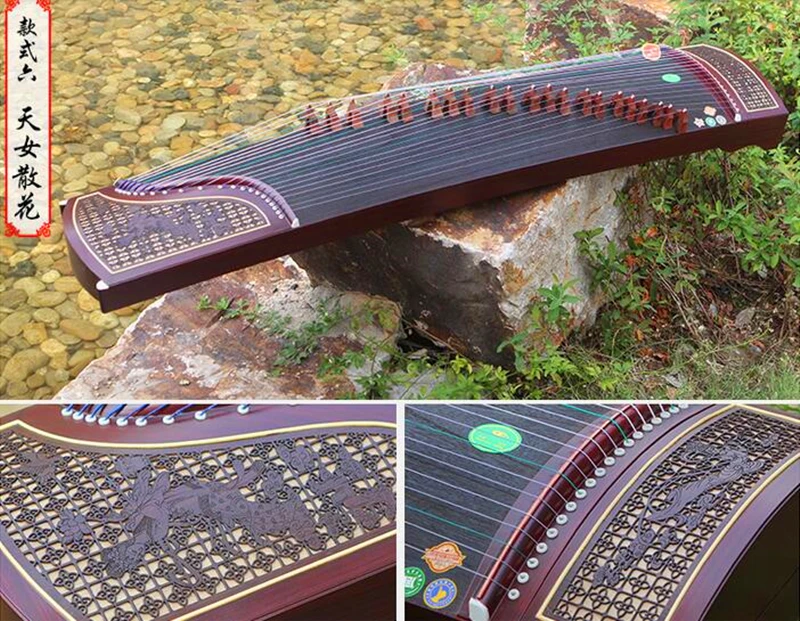 Guzheng профессиональные музыкальные инструменты Zither копания инкрустация Струнные инструменты guzheng аксессуары для начинающих