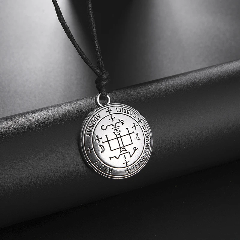 Teamer религиозные Rope Chain Ангел Для мужчин кулон Цепочки и ожерелья Архангел Майкл