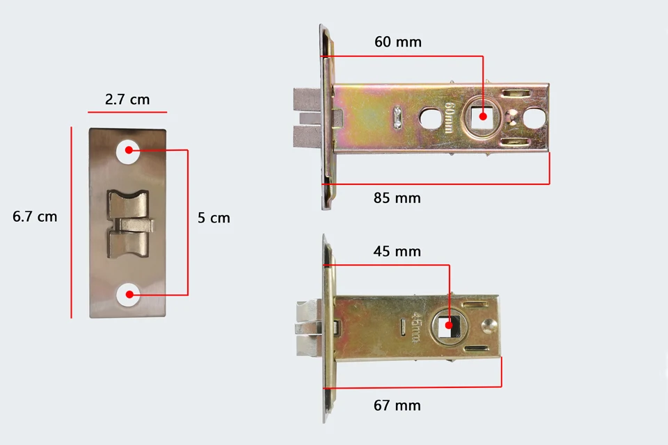 3-го поколения механический код цифровой комбинации кнопочный Рычаг Ручка Дверной замок