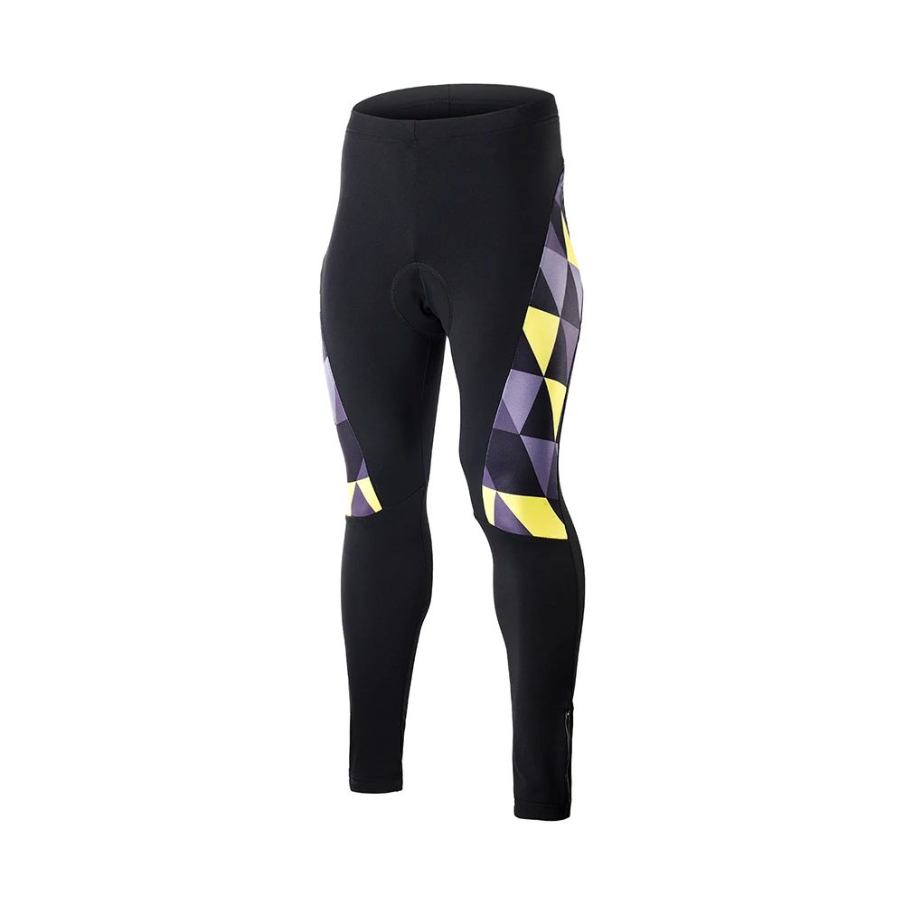 ARSUXEO, мужские велосипедные штаны, зимние, с подкладкой, теплые, длинные, MTB, компрессионные, велосипедные, дышащие, тренировочные штаны, эластичные, ZFP - Цвет: ZF10 pant