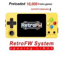 Новая игровая консоль LDK RetroFW LINUX система DIY 2,6 дюймов 16 Гб Ностальгический мини-детский Ретро игровой видеоплеер 360 градусов управления