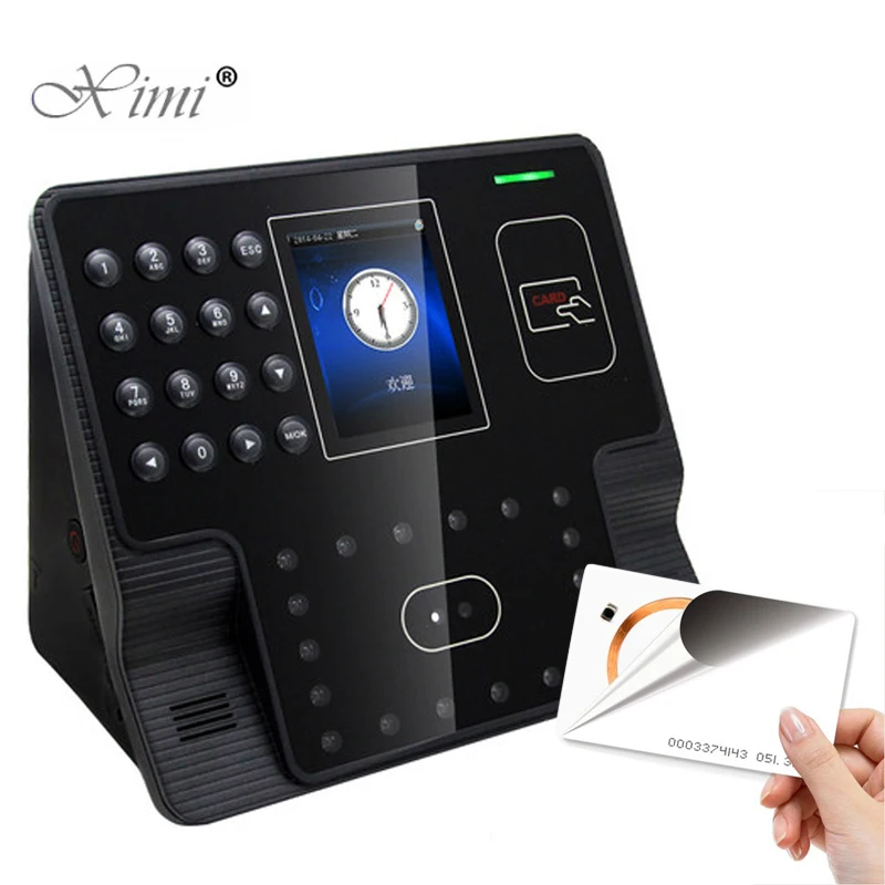 ZK iface101 уход за лицом посещаемость времени и контроль доступа с RFID кард ридер EM