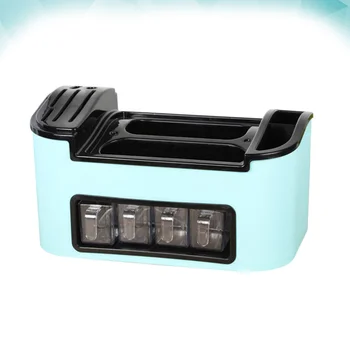 

1pc Seasoning Storage Box Multi-functional Utensils Storage Shelf for Home Kitchen