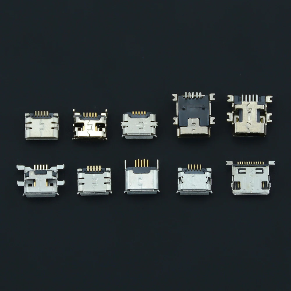 75 шт./кор. 15 моделей каждый 5шт микро муфтовый стыковочный USB коннектор Usb разъем Женский для MP 3 4 5 Другое аксессуаров для мобильных телефонов