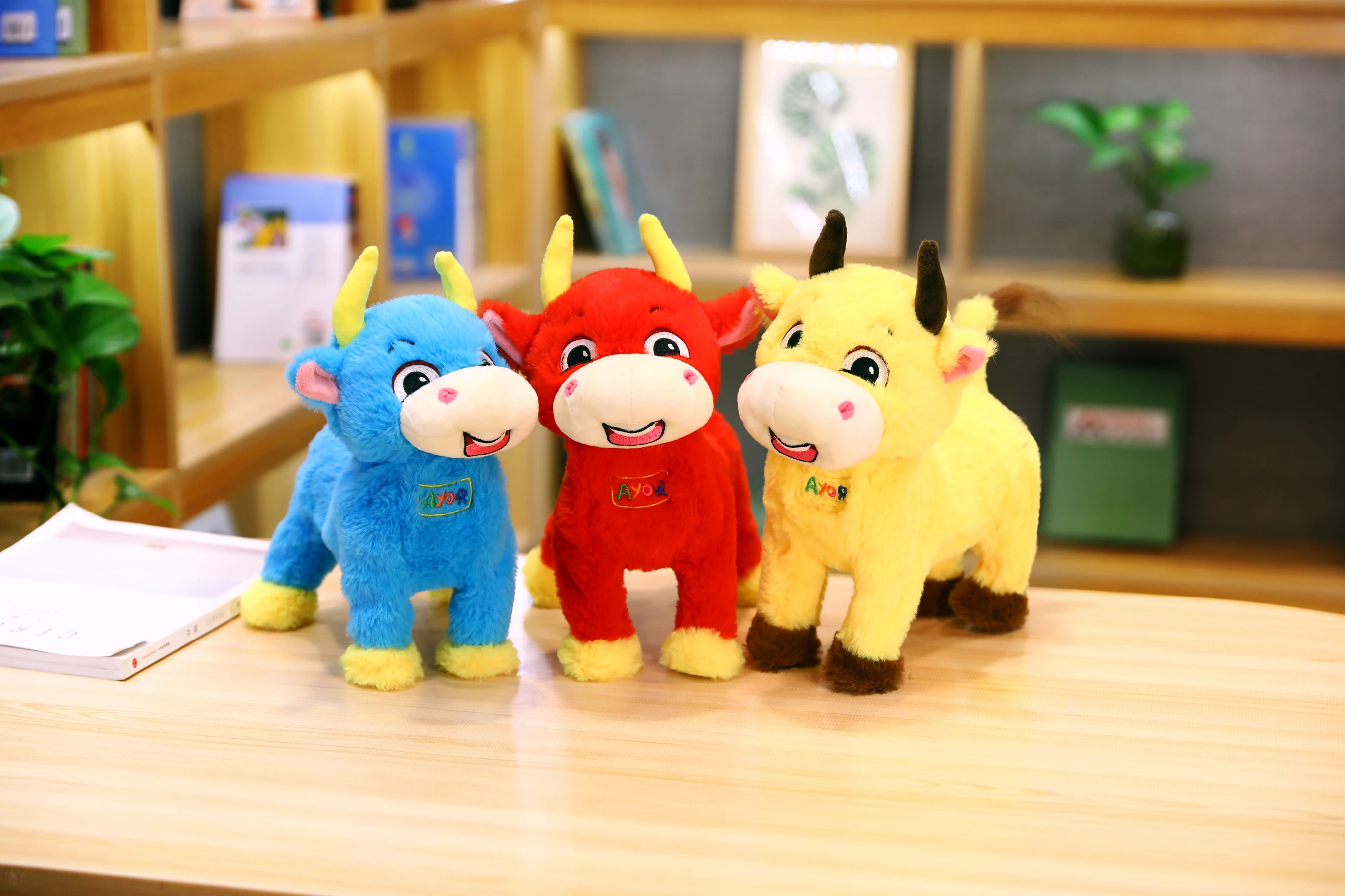 Plush-Toys Robot Pets Singing Interactive-Cow-Toy Dancing Kids Electronic for Gifts 72-Songs