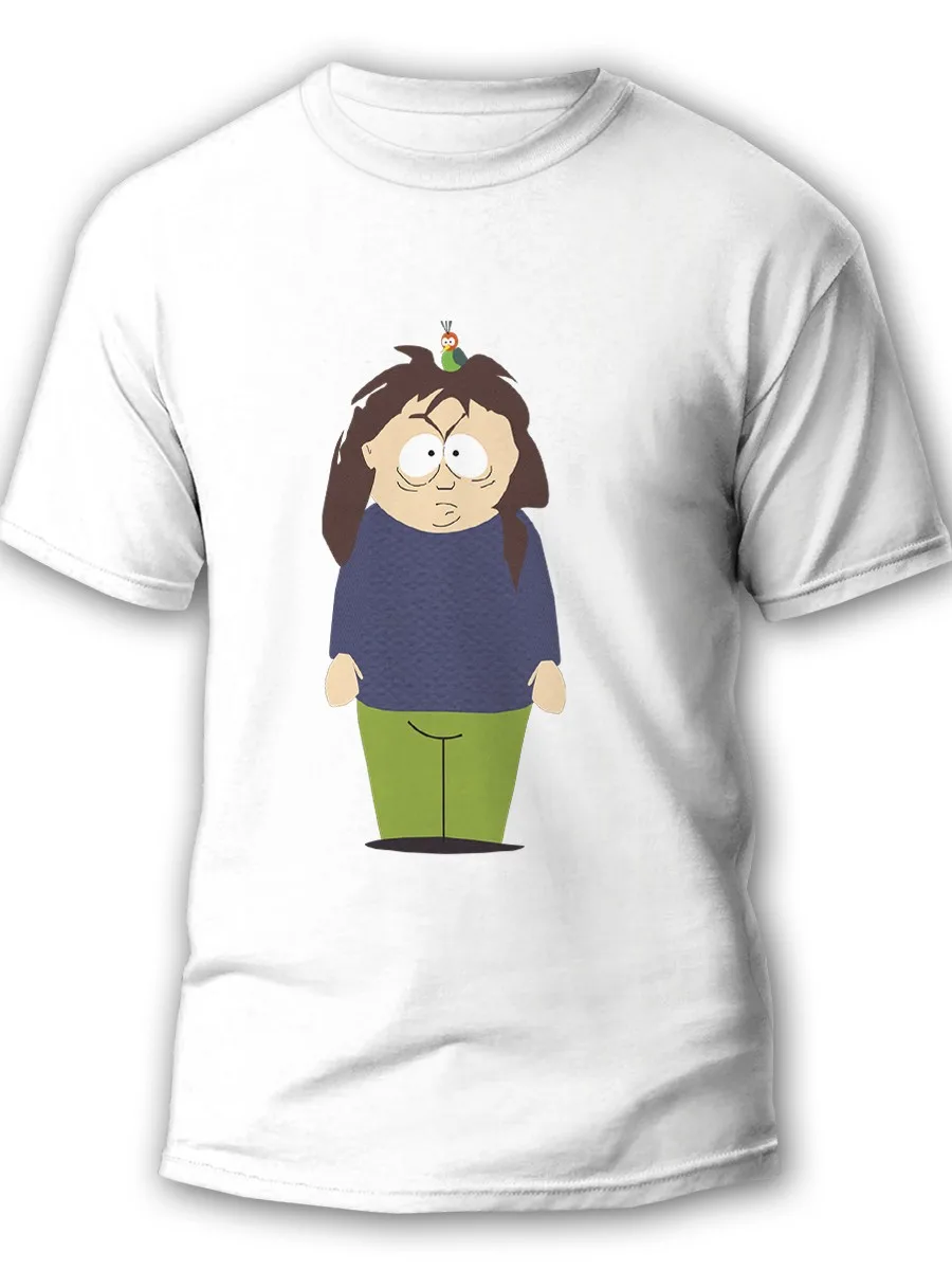T shirt men White South Park (South Kenny ситком сатира) 10601 | Мужская одежда
