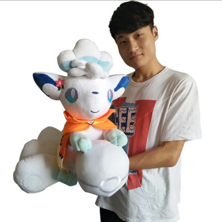 60 см Плюшевые Blastoise Mewtwo второй Charizard синий желтый Espeon X Y версия синий белый Ninetales Groudon большой Рождество - Цвет: Оранжевый